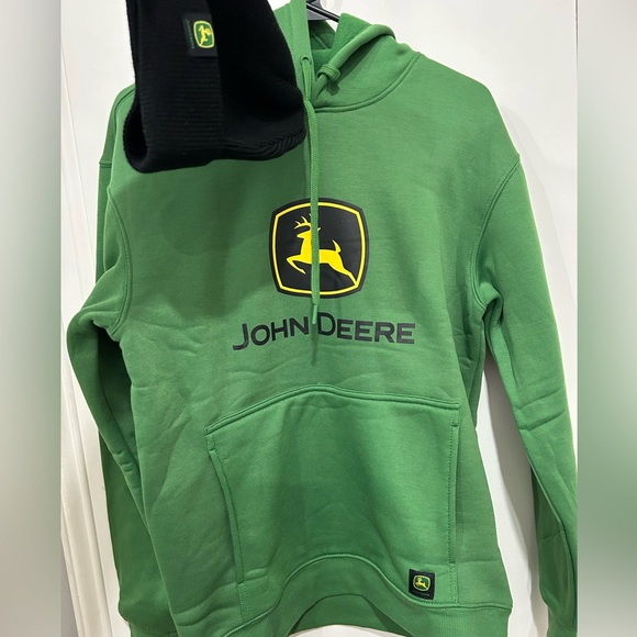 John Deere green hoodie size small adult sweatshirt hoodie - Picture 4 of 6